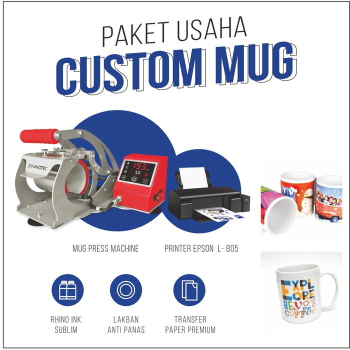 Paket Usaha Custom Mug
